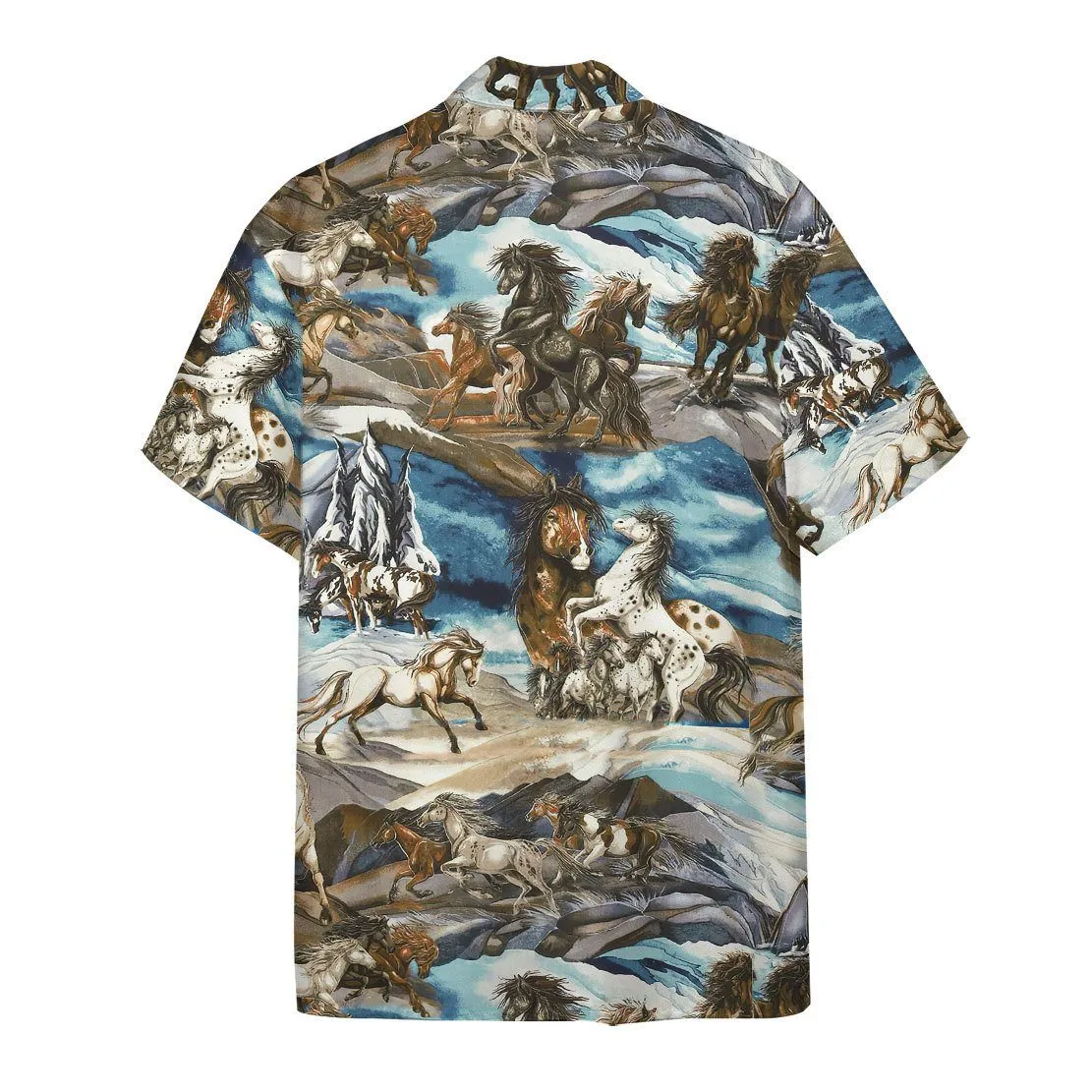 Gearhuman 3D Horse Hawaii Shirt