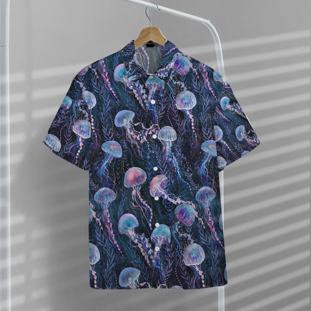 Gearhuman 3D Magic Jellyfish Custom Hawaii Shirt