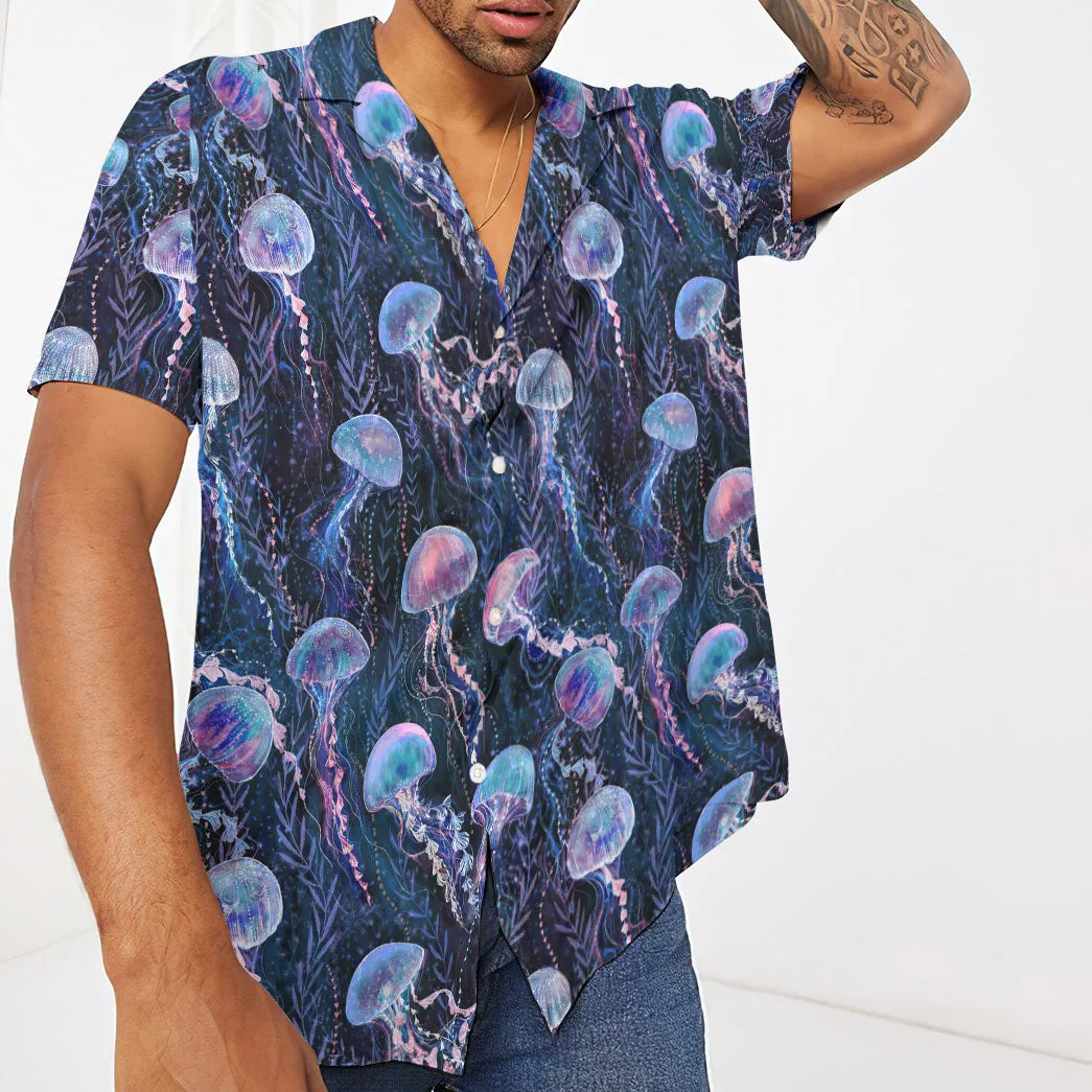 Gearhuman 3D Magic Jellyfish Custom Hawaii Shirt