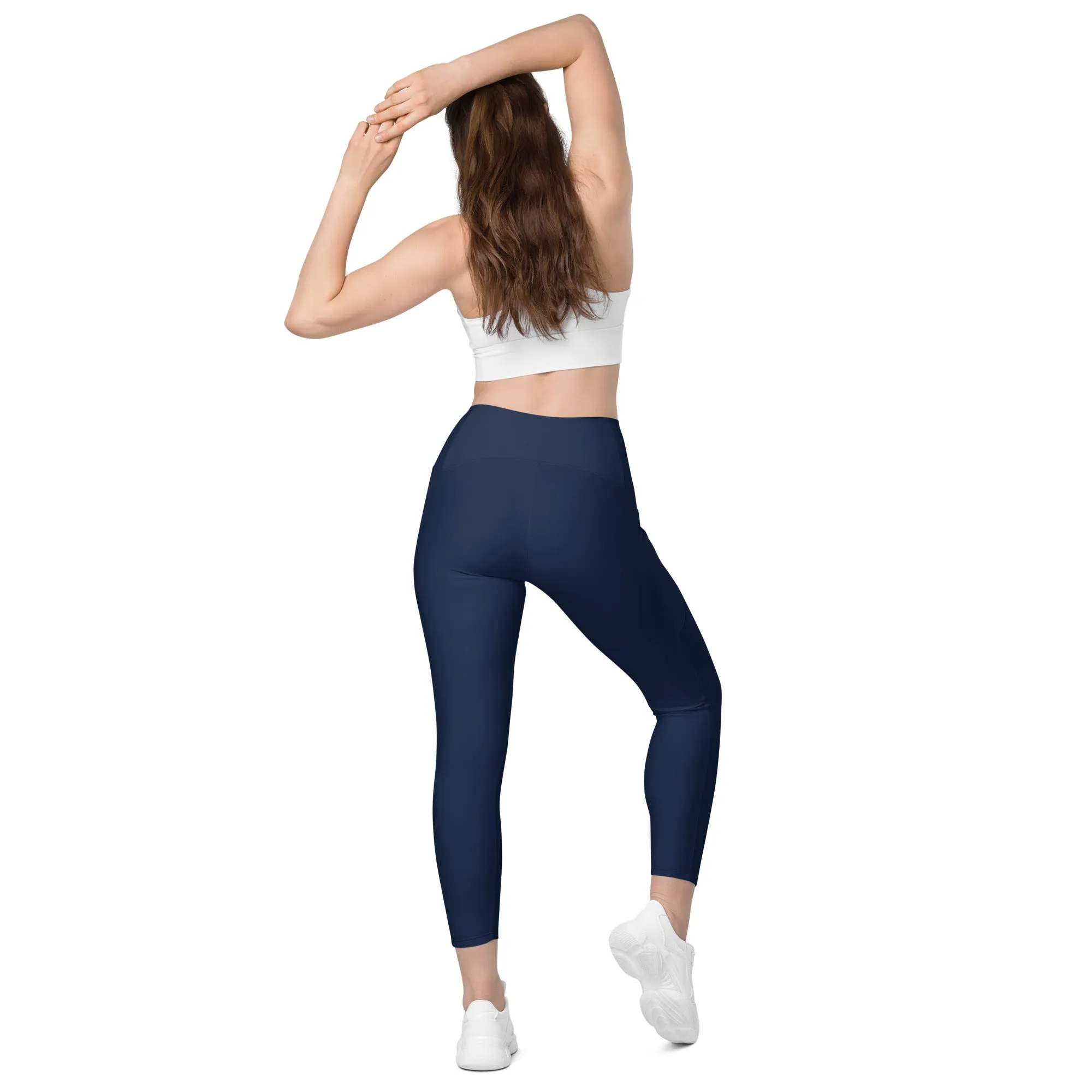 GG - Women's Leggings with pockets - Navy