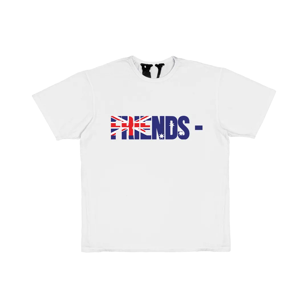 Giftngon - FRIENDS - AUS T-SHIRT - WHITE