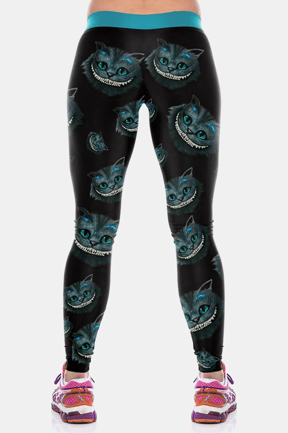 Halloween Printed Elastic Waistband Leggings