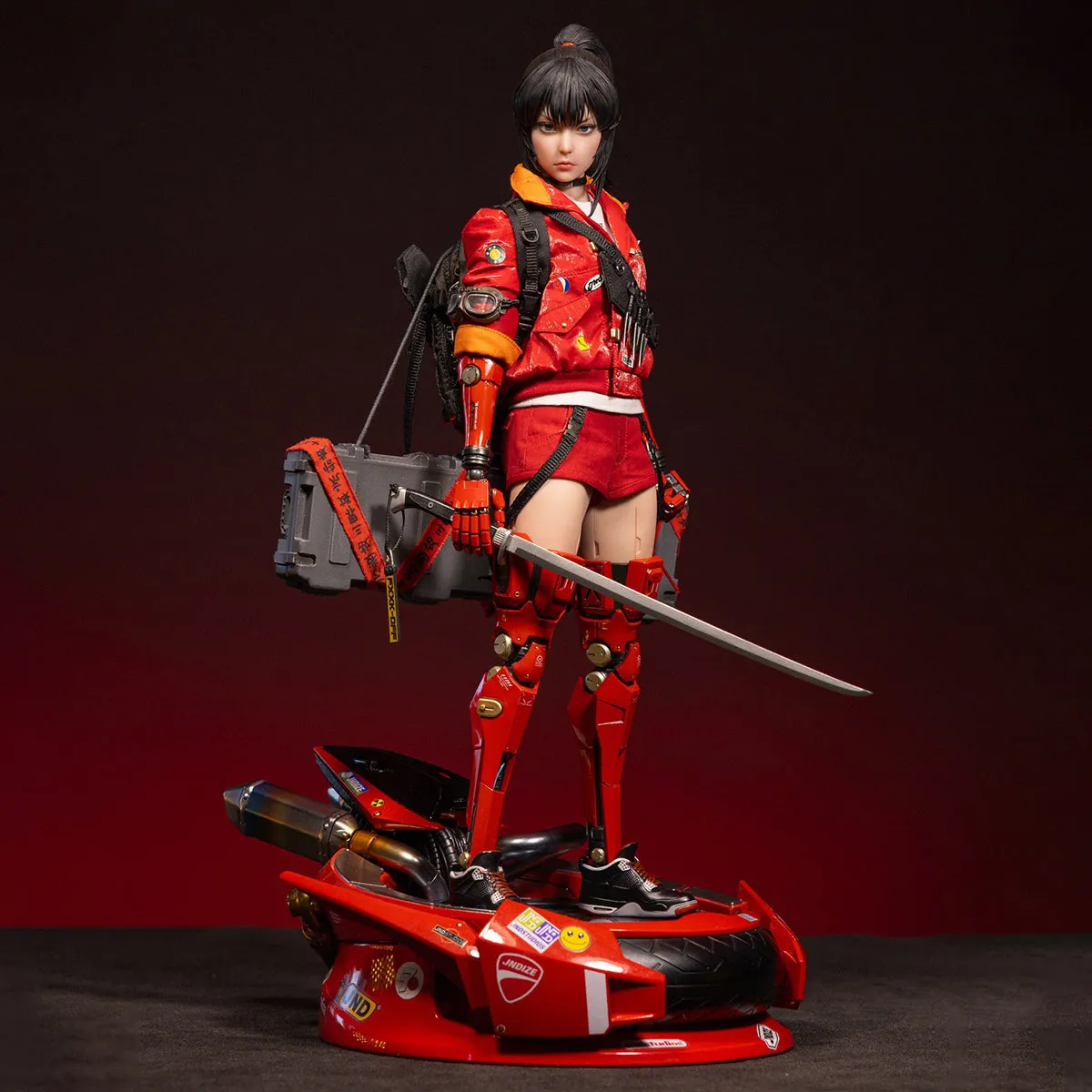 HiPlay JND STUDIOS Bounty Hunter Hikaru Collector's Edition Revolutionary Girl Series Action Figure