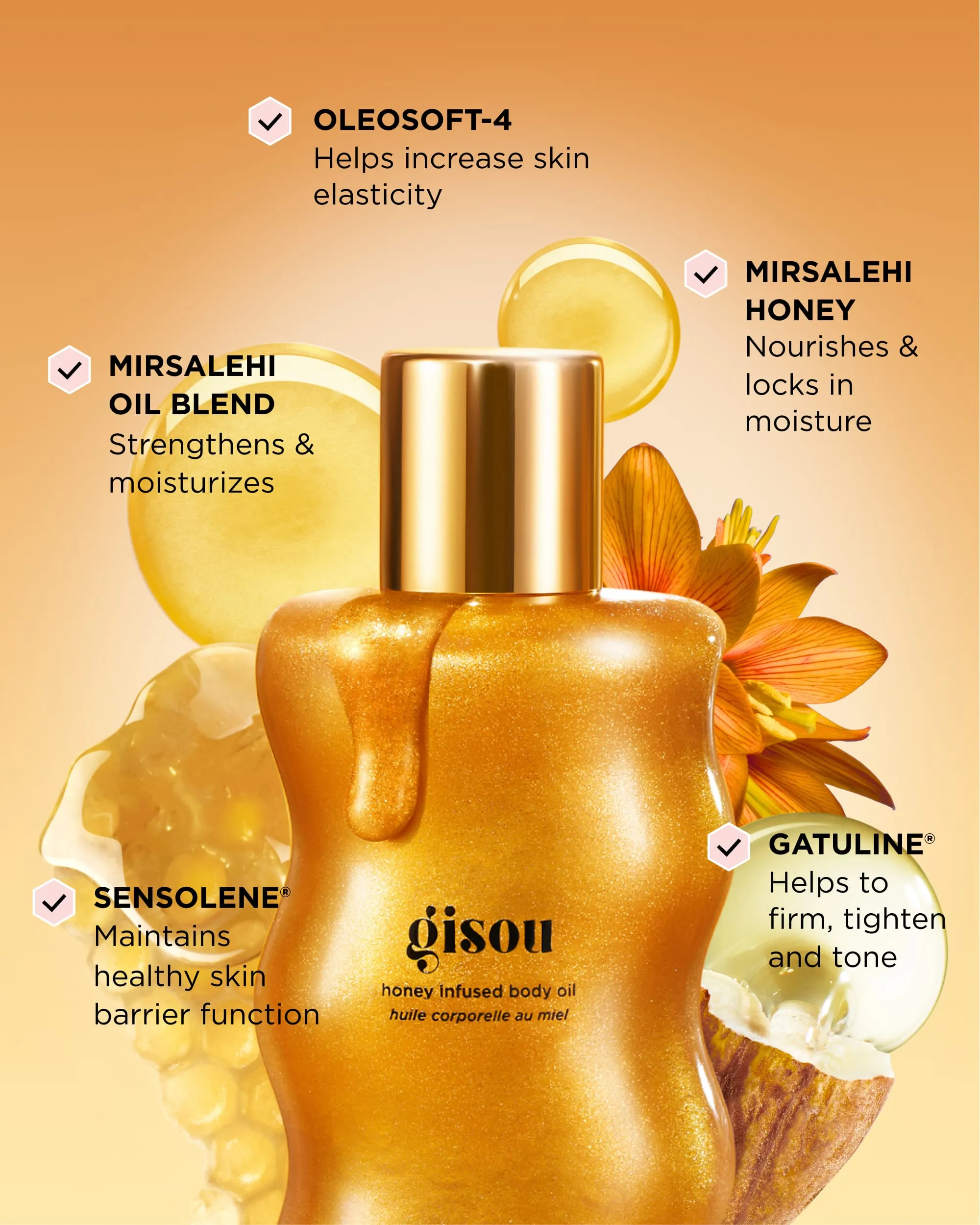 Honey Infused Body Oil