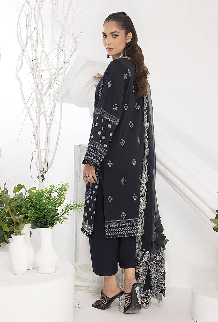 HumDum Monochrome Printed Lawn Collection – DN-02