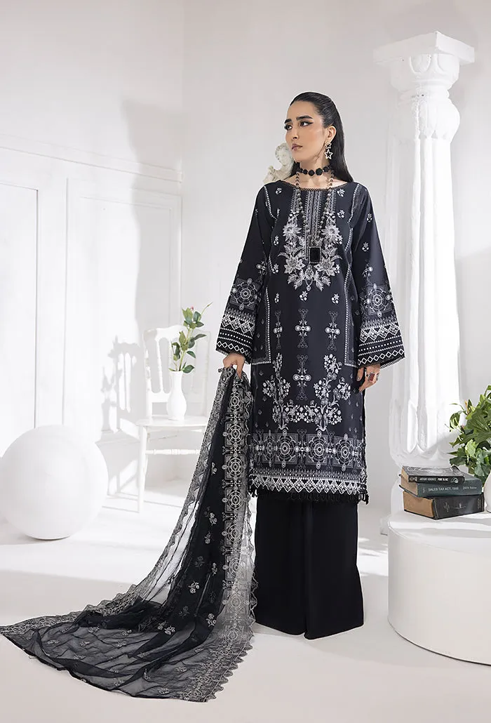 HumDum Monochrome Printed Lawn Collection – DN-04