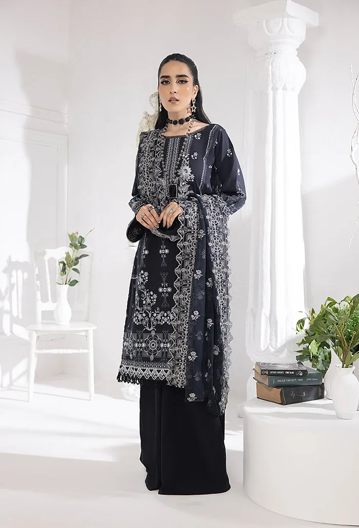 HumDum Monochrome Printed Lawn Collection – DN-04