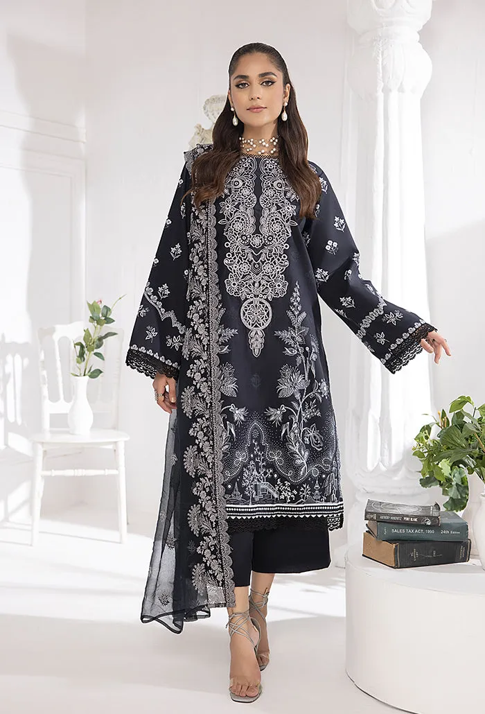 HumDum Monochrome Printed Lawn Collection – DN-05