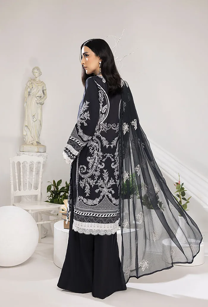 HumDum Monochrome Printed Lawn Collection – DN-07