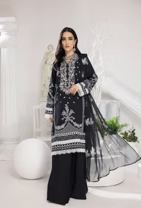 HumDum Monochrome Printed Lawn Collection – DN-07