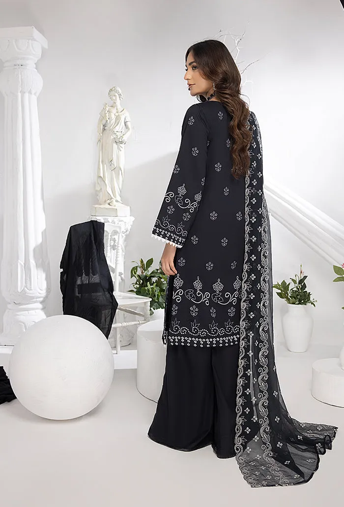 HumDum Monochrome Printed Lawn Collection – DN-09