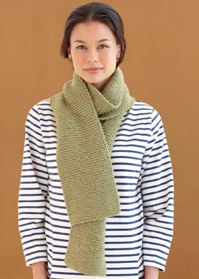 Jadeite Green Scarf Pattern (Knit)