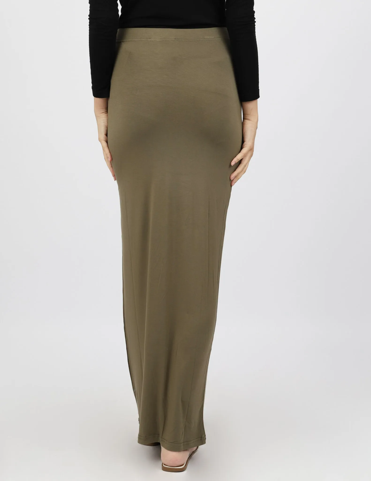 Jersey Pencil Skirt