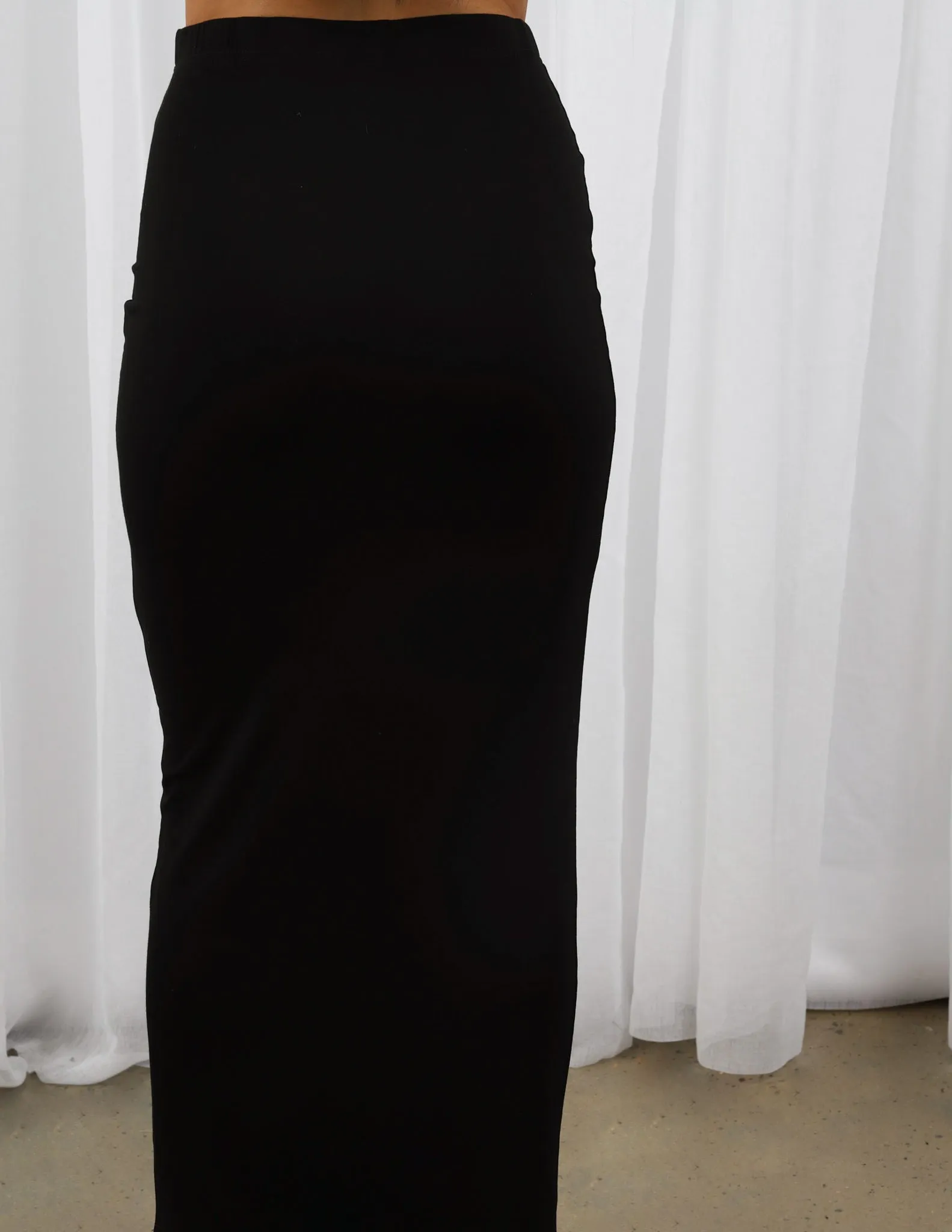 Jersey Pencil Skirt