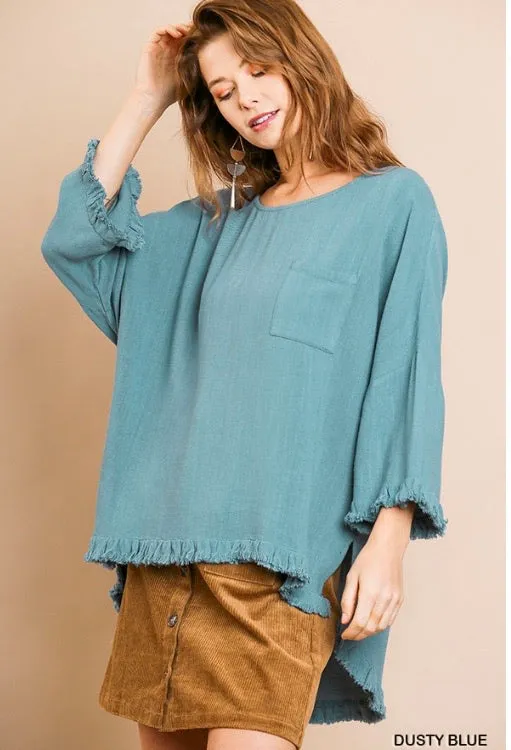 Just Breathe Tunic