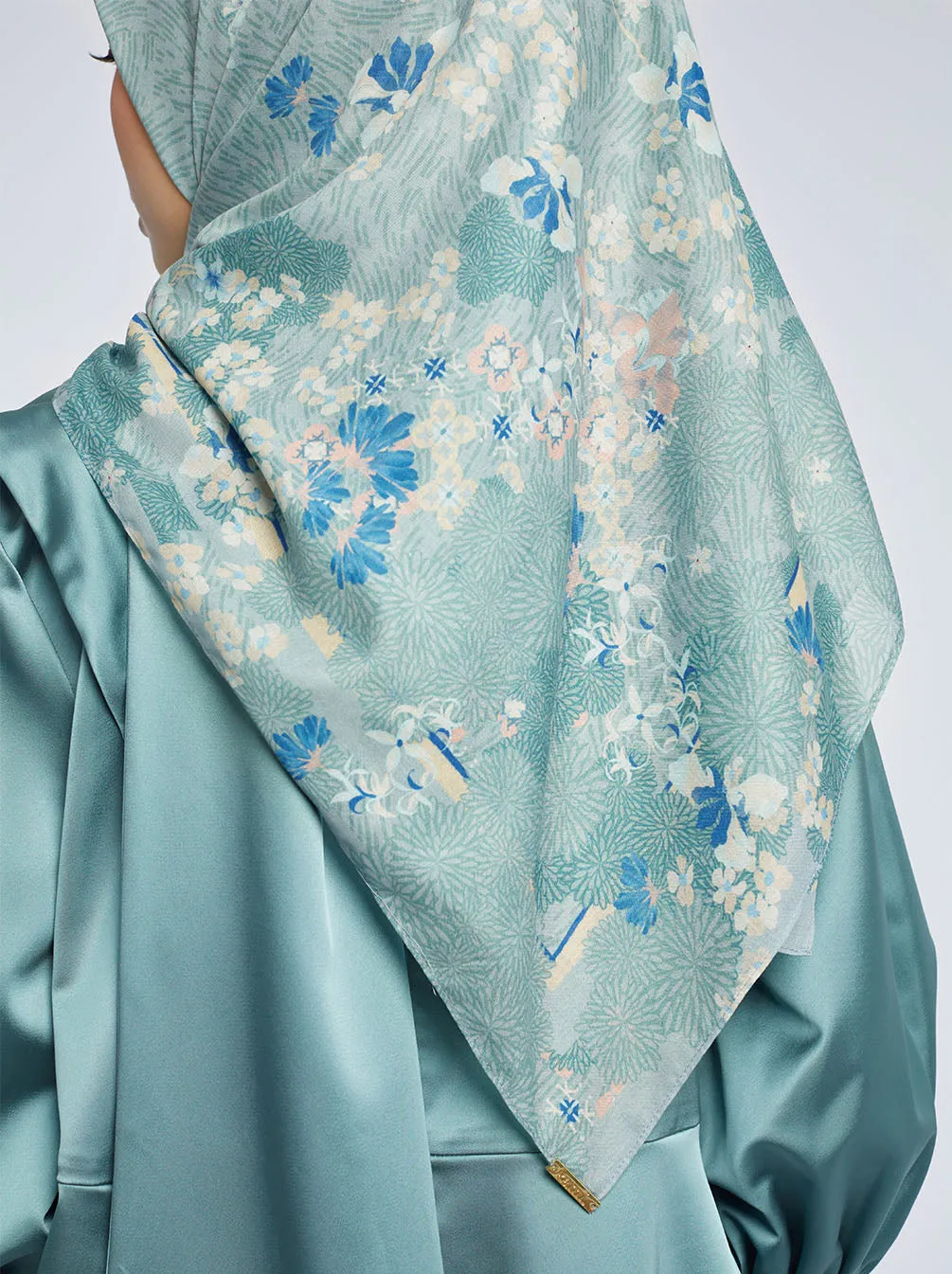 LAGUNA SIGNATURE SCARF JADE GREEN