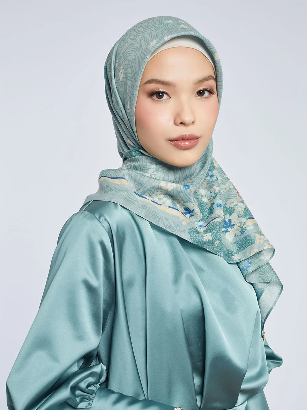 LAGUNA SIGNATURE SCARF JADE GREEN