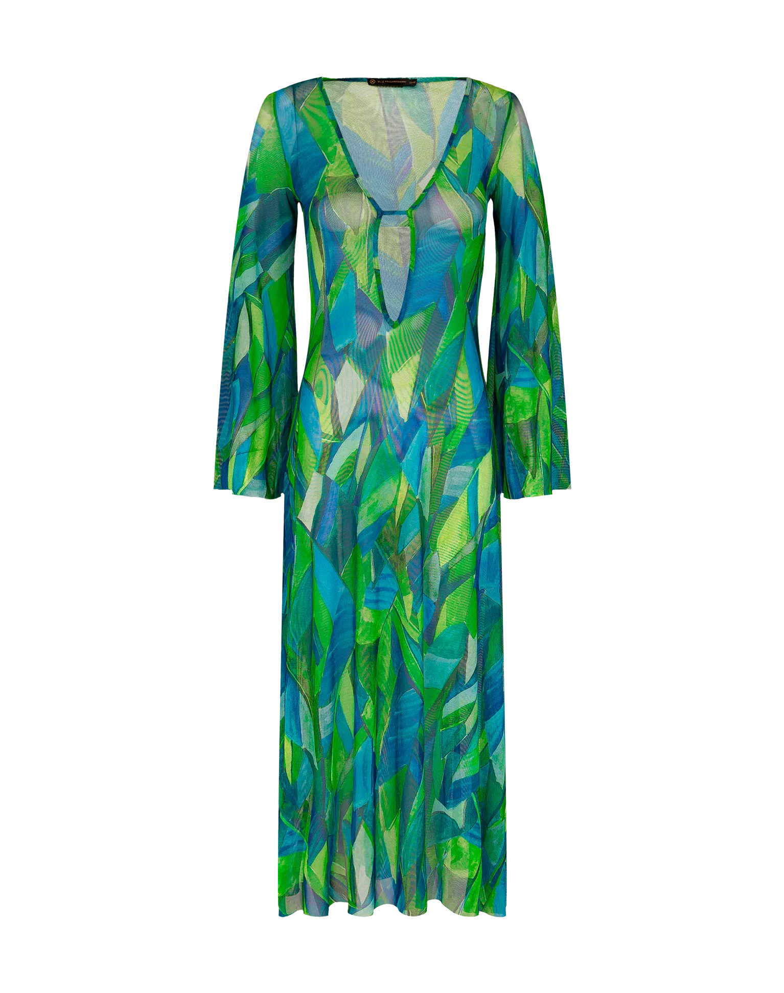 Lidi Long Cover Up Tunic - Tropics