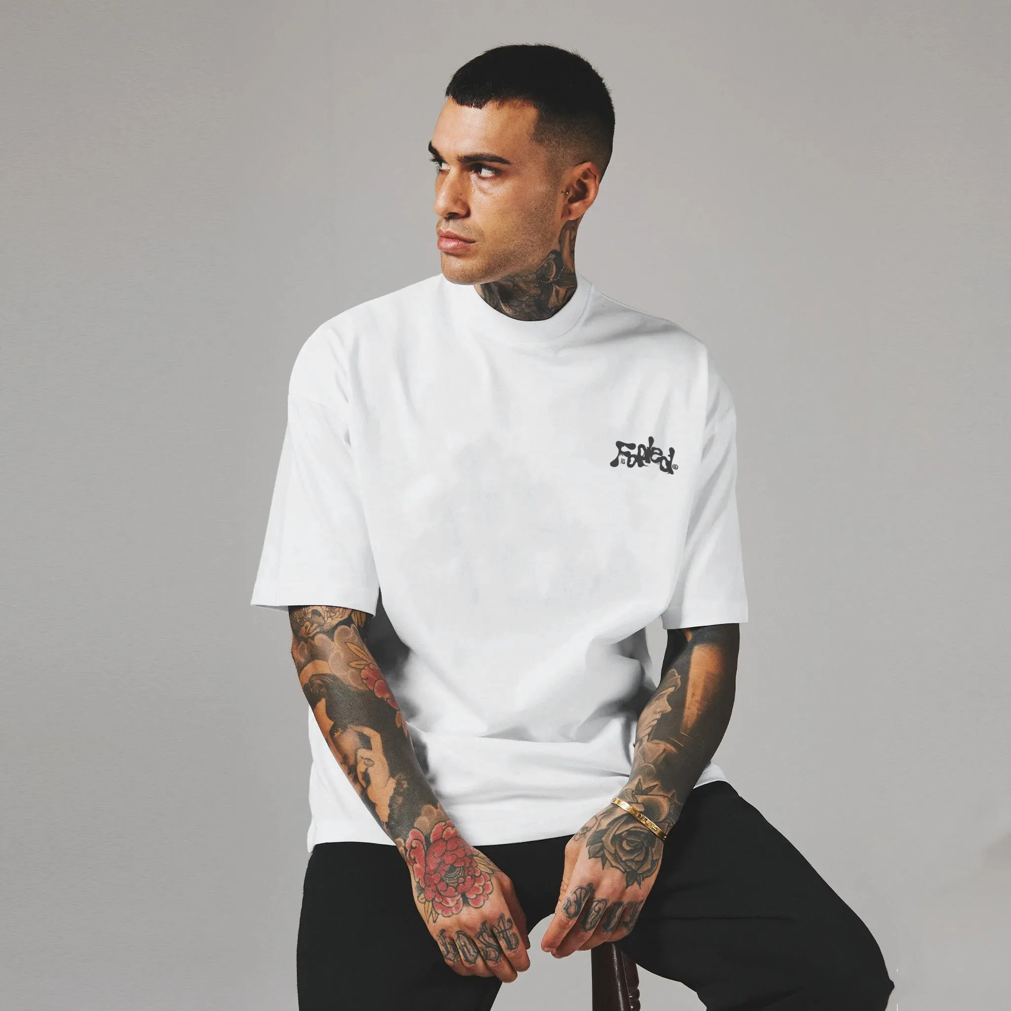 Liquid T-Shirt | White Black