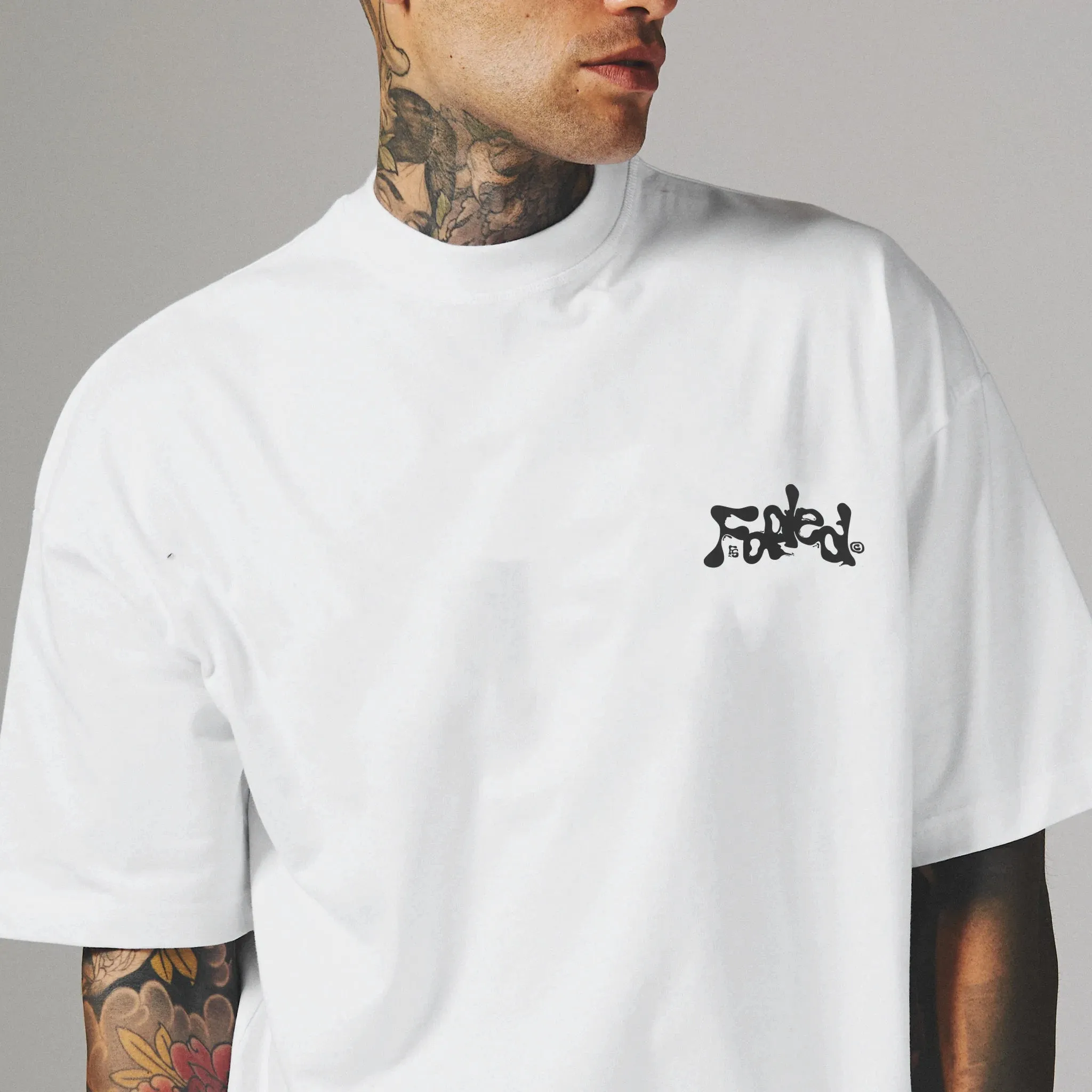 Liquid T-Shirt | White Black