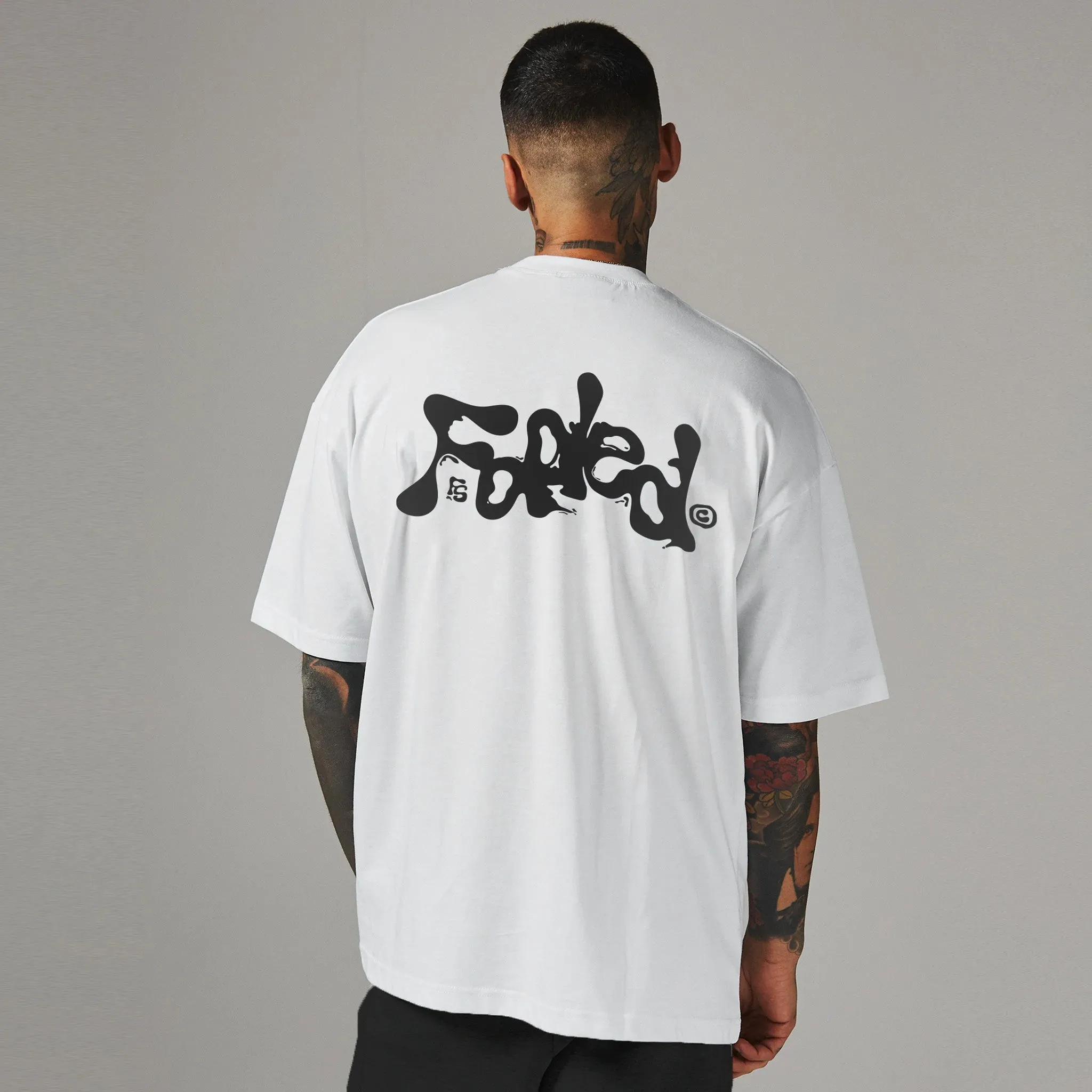 Liquid T-Shirt | White Black