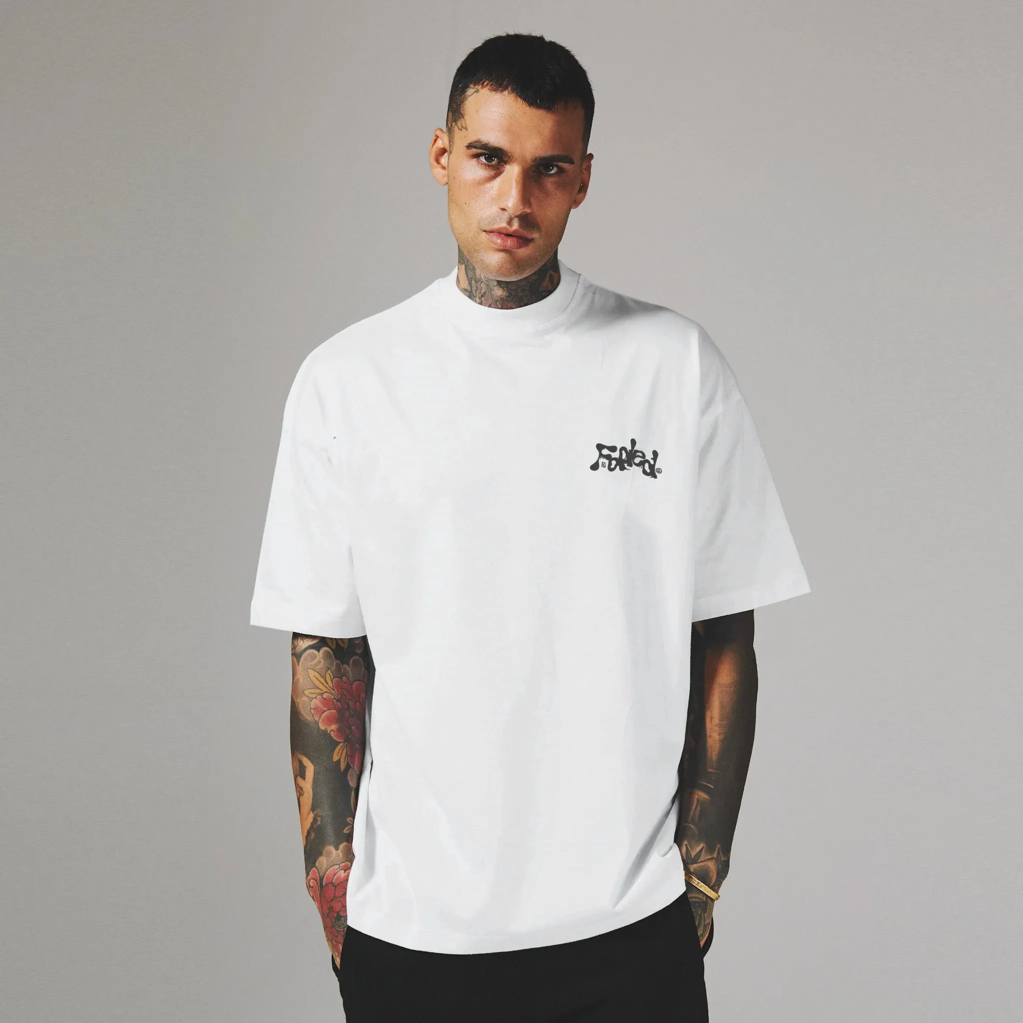 Liquid T-Shirt | White Black