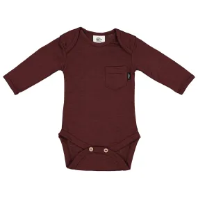 Little Flock of Horrors Blake Bodysuit - Mulberry