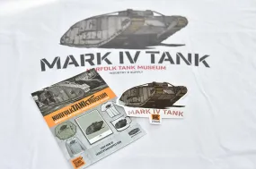 MARK IV TANK SHIRT & STICKER BUNDLE