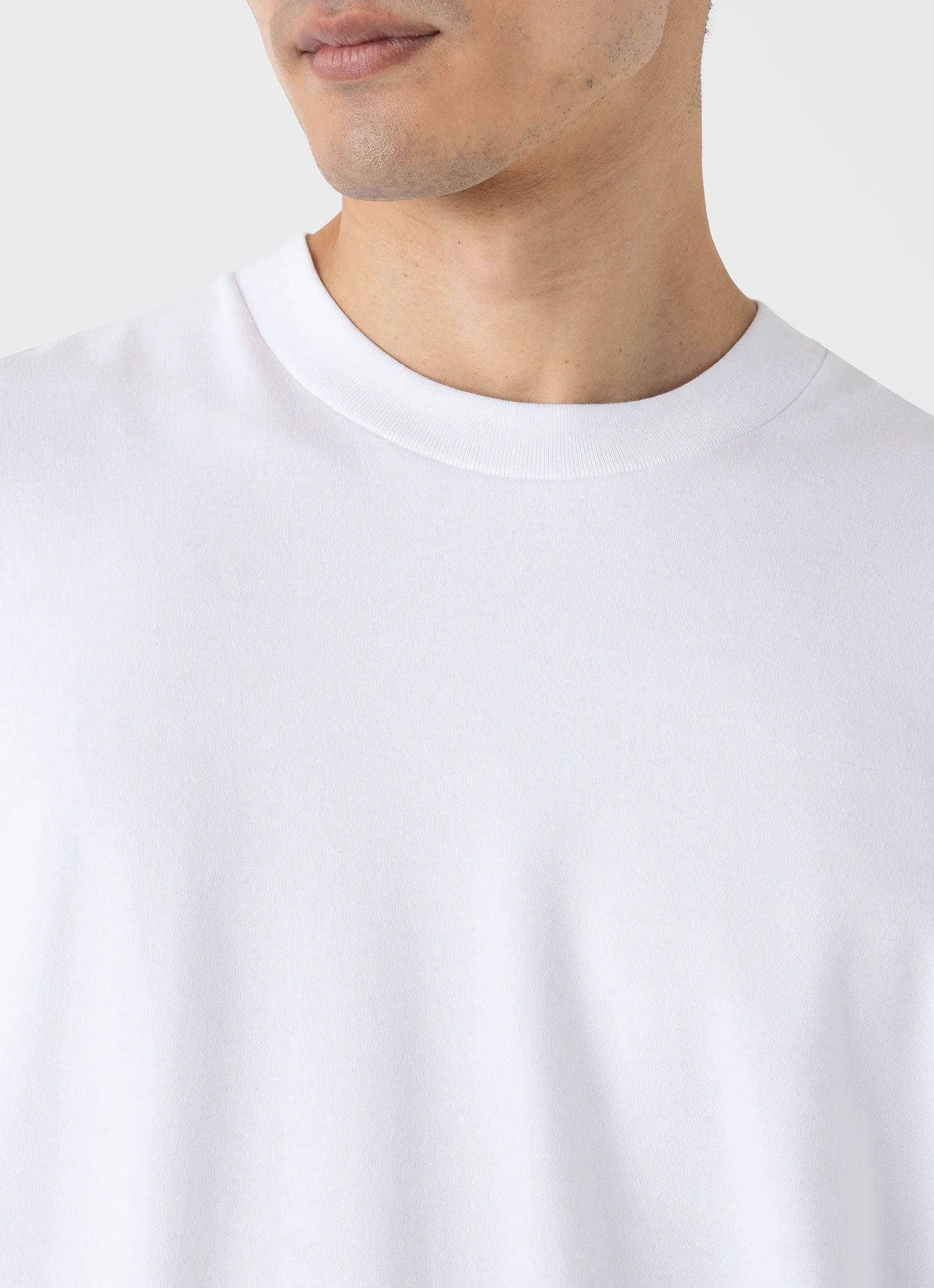 Men's Oversized Heavyweight T-shirt in White