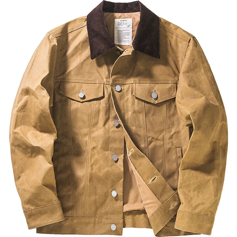 Men's Vintage Oil-waxed Jacket