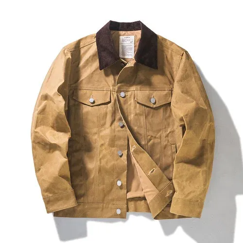 Men's Vintage Oil-waxed Jacket