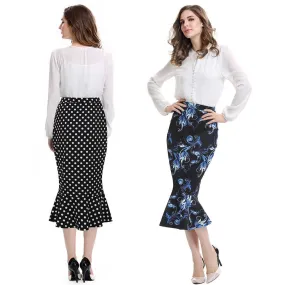 MERMAID STYLE PENCIL SKIRT