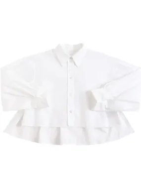 MM6 Maison Margiela   Cotton poplin shirt 