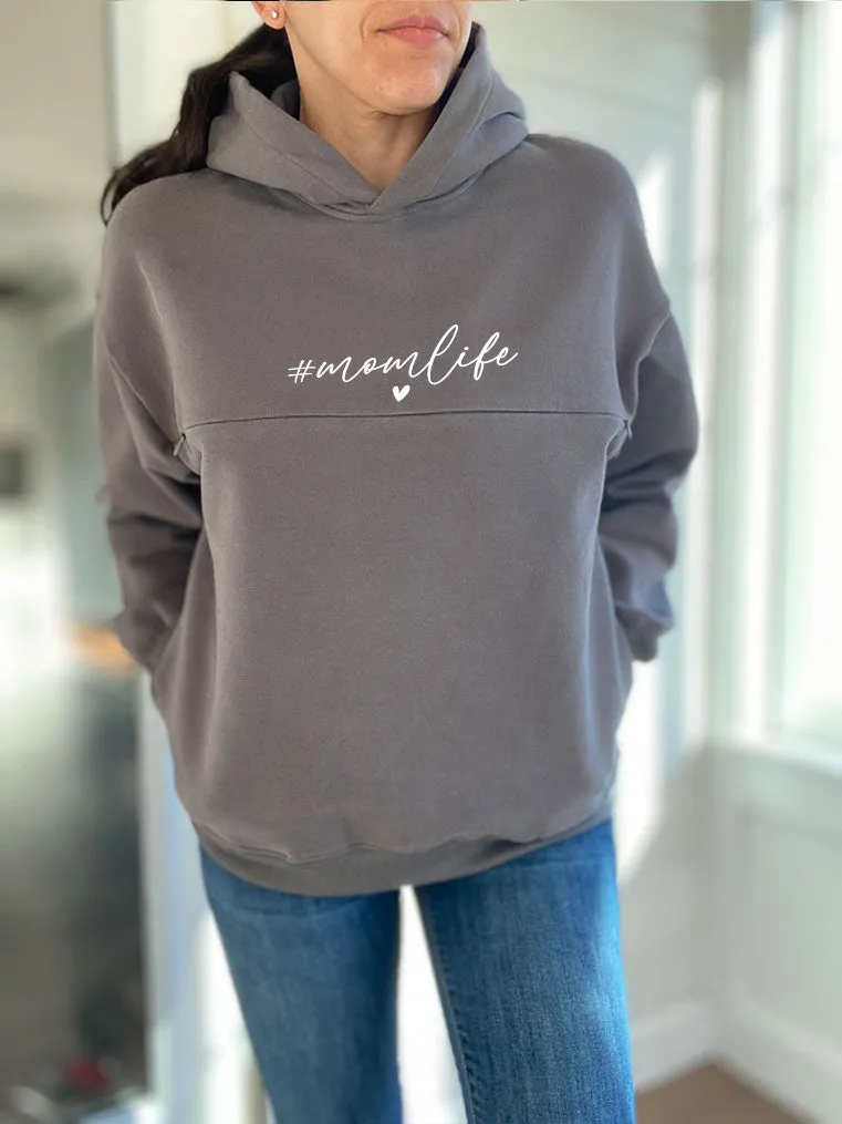 #MomLife Hooded Sweatshirt