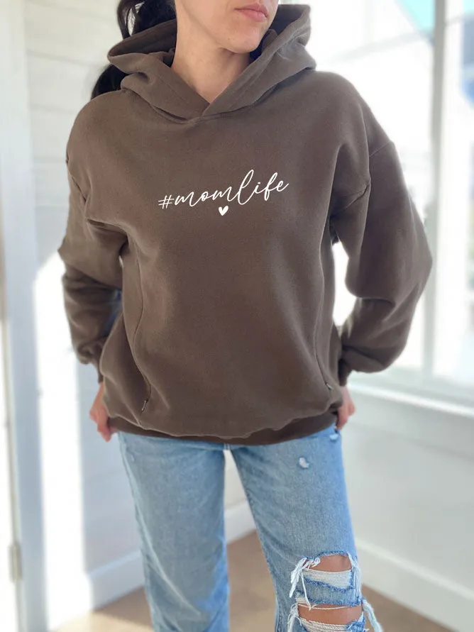 #MomLife Hooded Sweatshirt