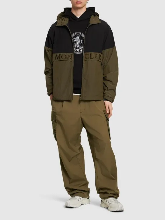 Moncler   Joly hooded nylon jacket 