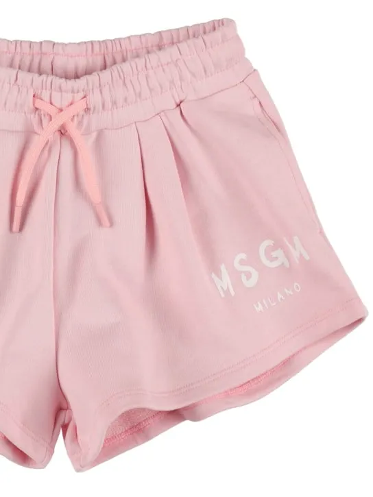 MSGM   Cotton sweat shorts 