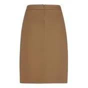 Nutmeg A-Line Button Detail Skirt