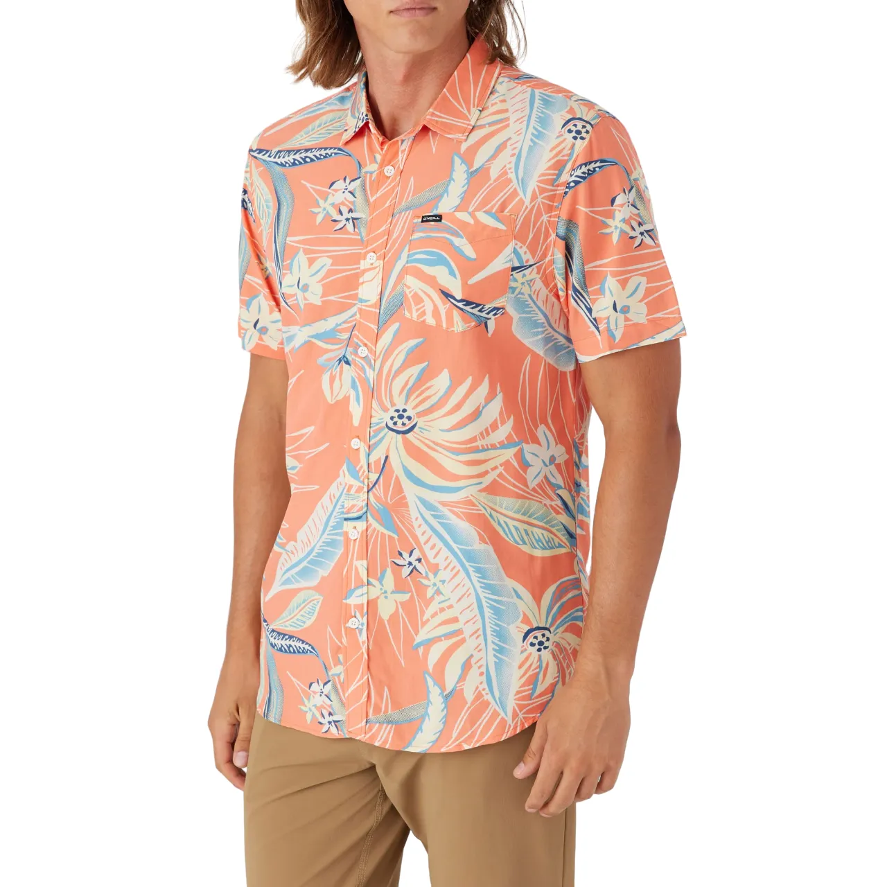 O'Neill Men's Oasis Eco Short Sleeve Shirt - Standard