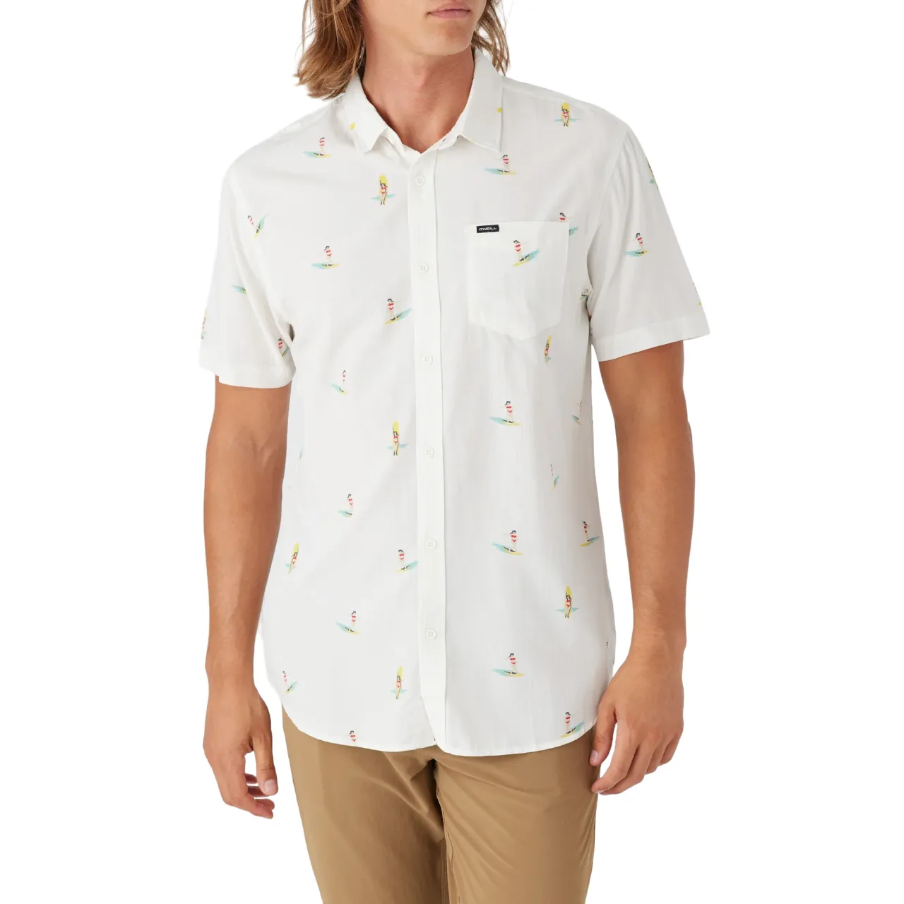 O'Neill Men's Oasis Eco Short Sleeve Shirt - Standard