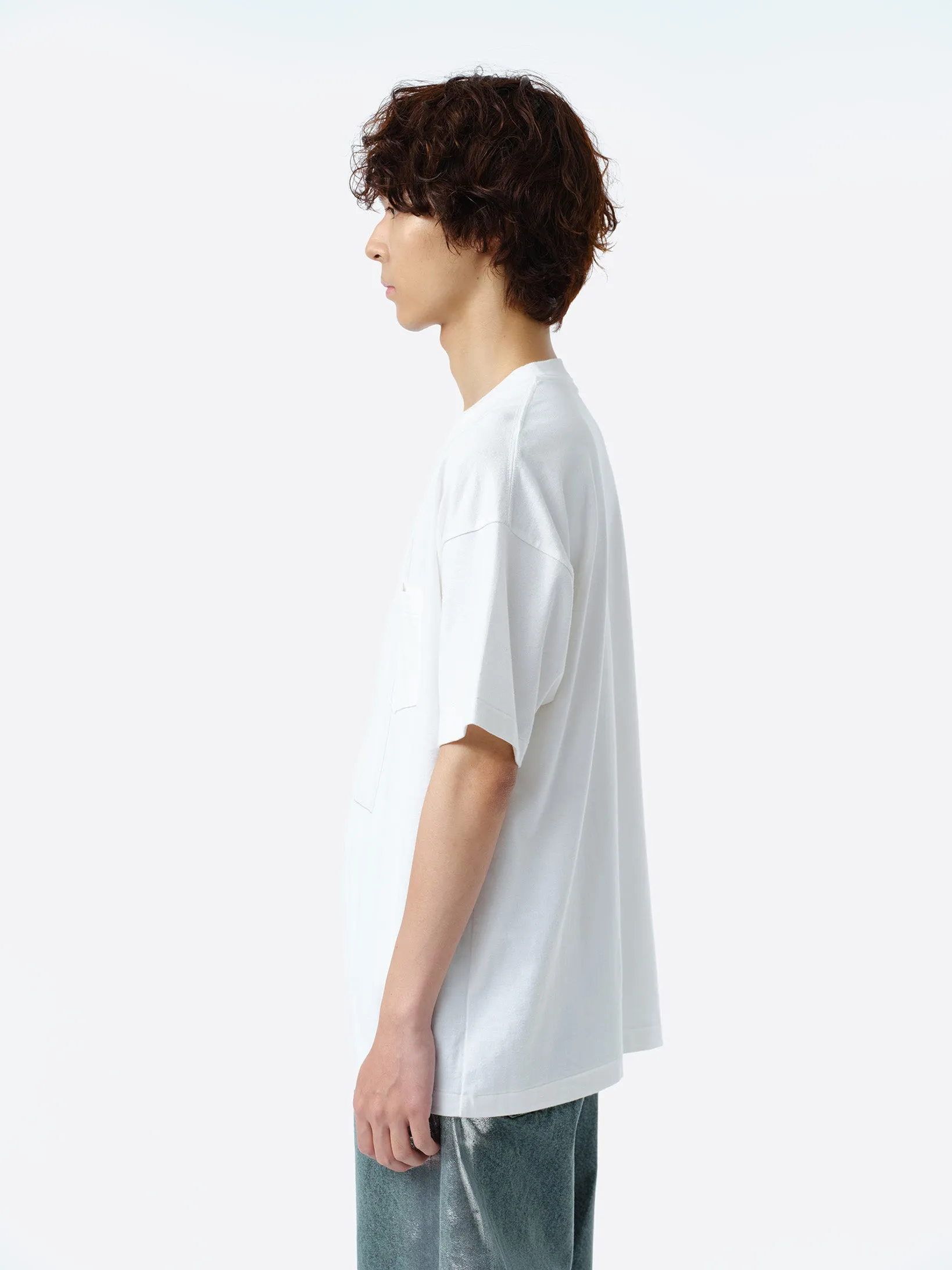 PIXEL GRID T-SHIRT .11 【WHITE】