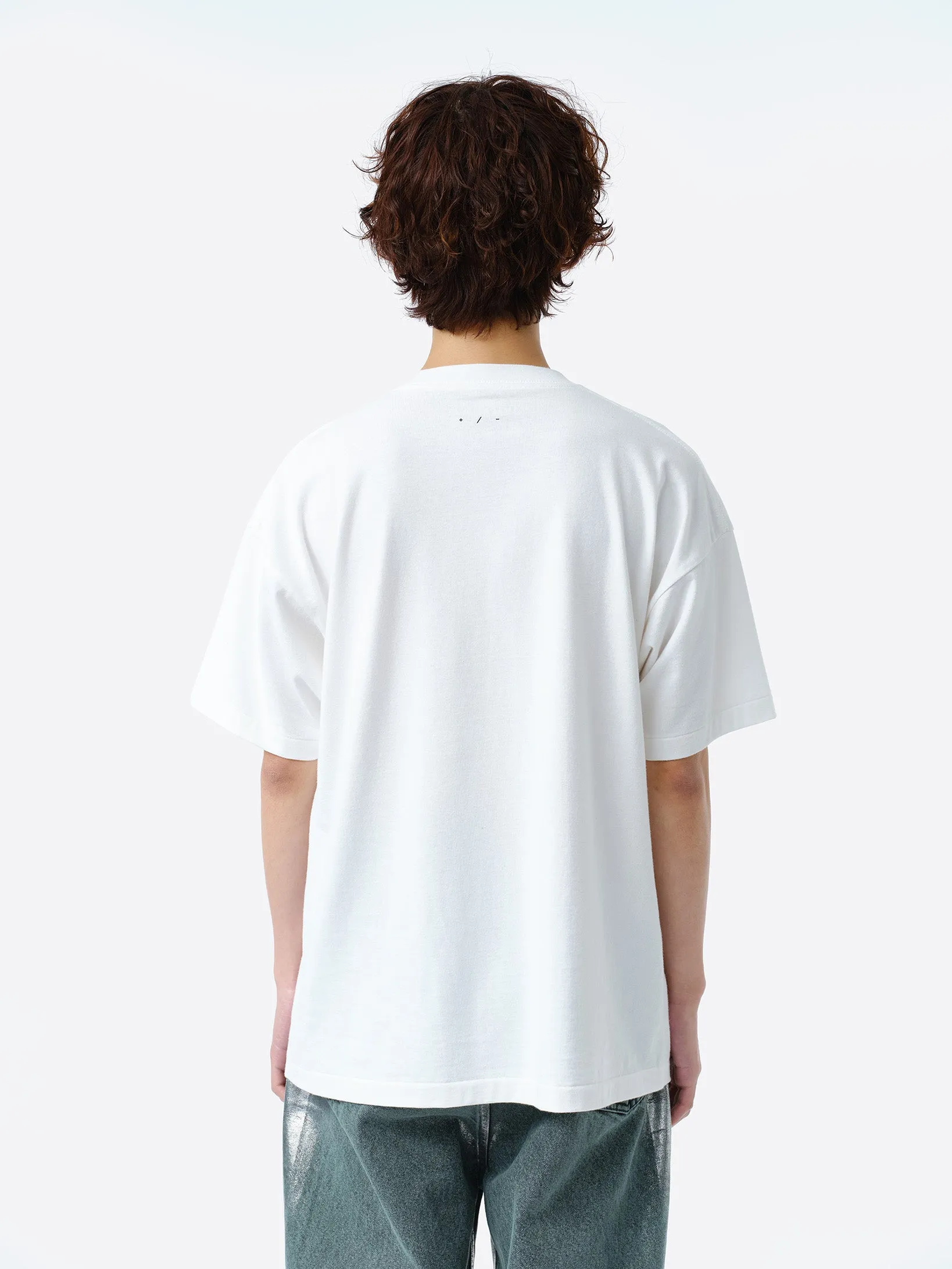 PIXEL GRID T-SHIRT .11 【WHITE】