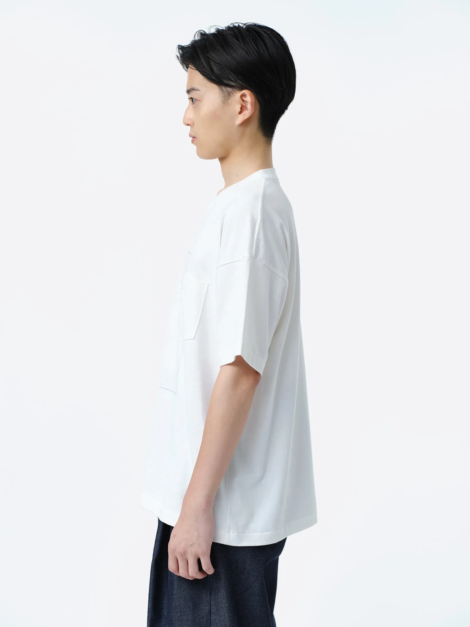 PIXEL GRID T-SHIRT .11 【WHITE】