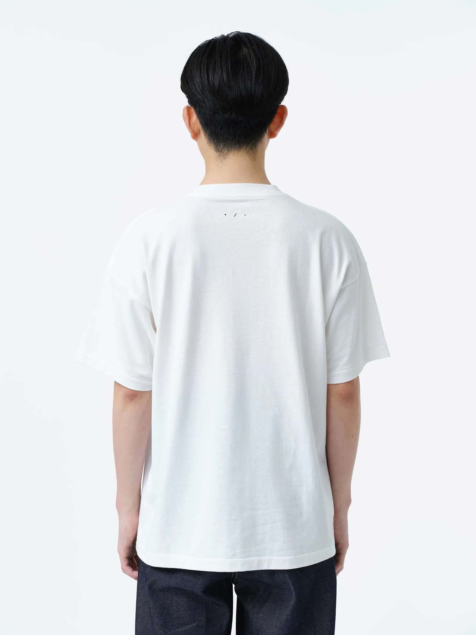 PIXEL GRID T-SHIRT .11 【WHITE】