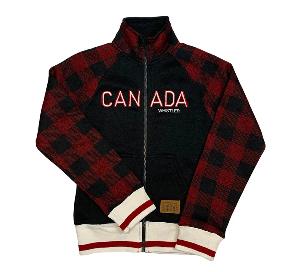 Plaid Fleece Jacket