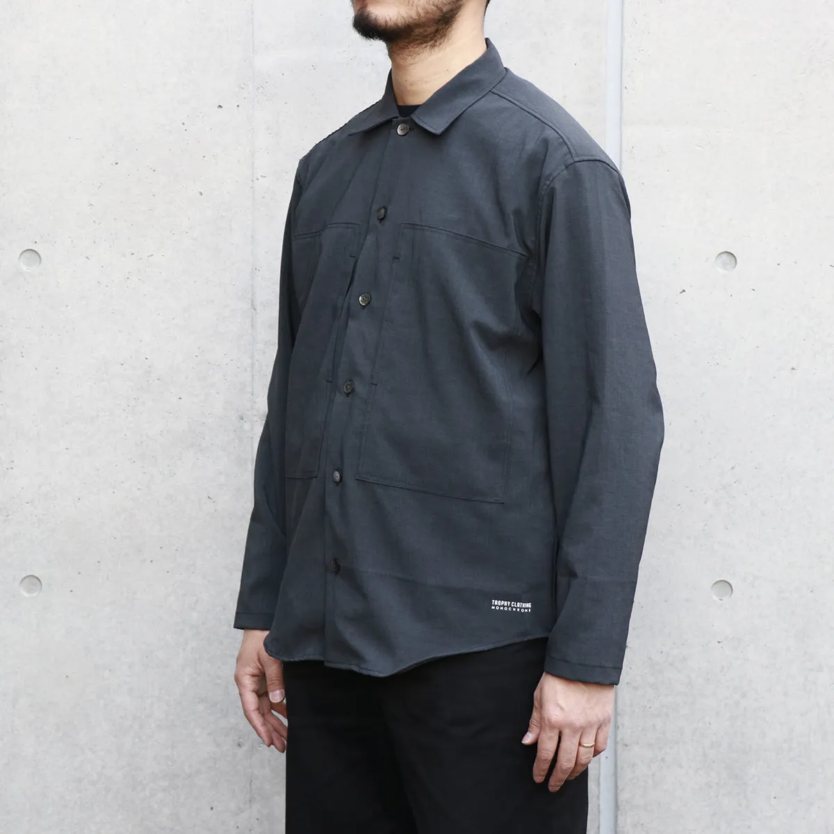 "MONOCHROME"Utility L/S Shirt / TR23SS-405