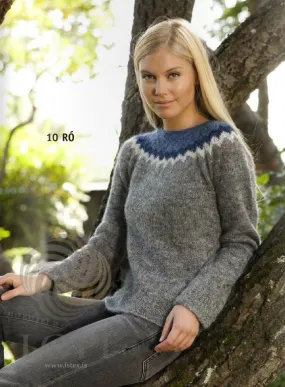 Ró (Calm) Women Wool Sweater Grey