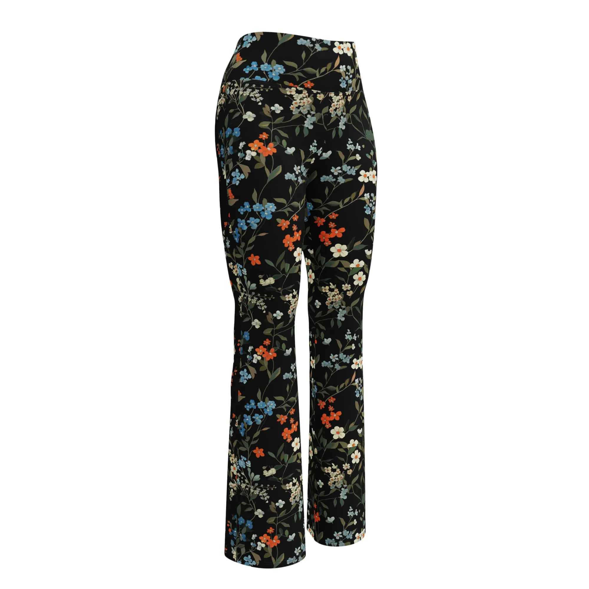 Recycled Flare leggings - Groovy Garden