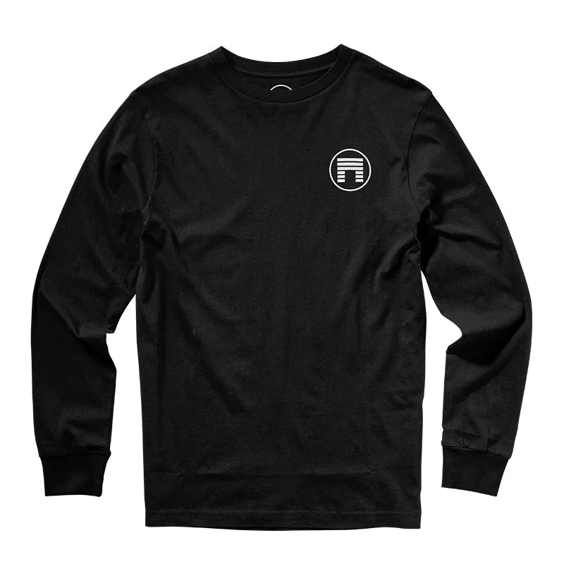 RESPECT THE FOOD CHAIN L/S - BLACK