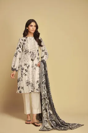 Sahar Monochrome Lawn Collection – SBW-23-02